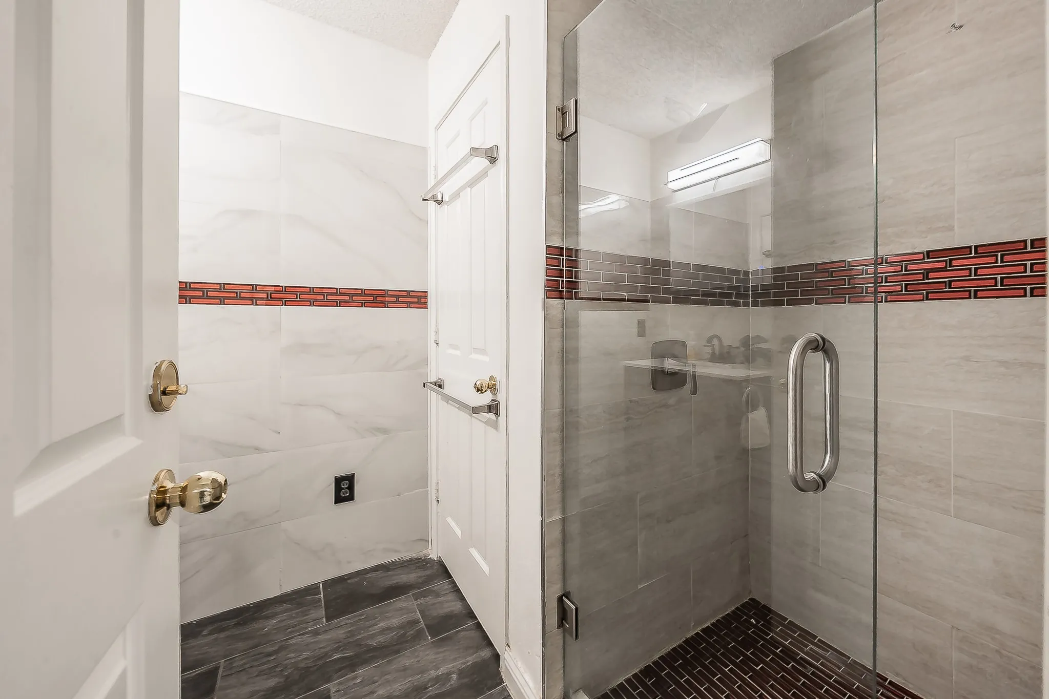 Full bath in the office