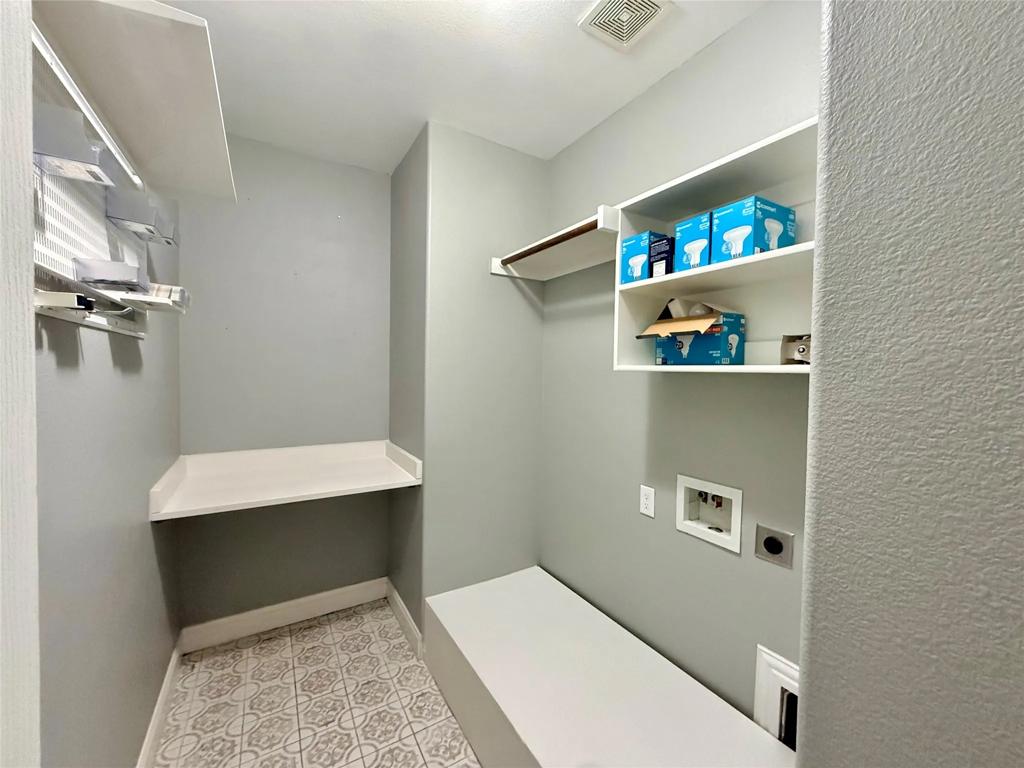 Oversized utility room