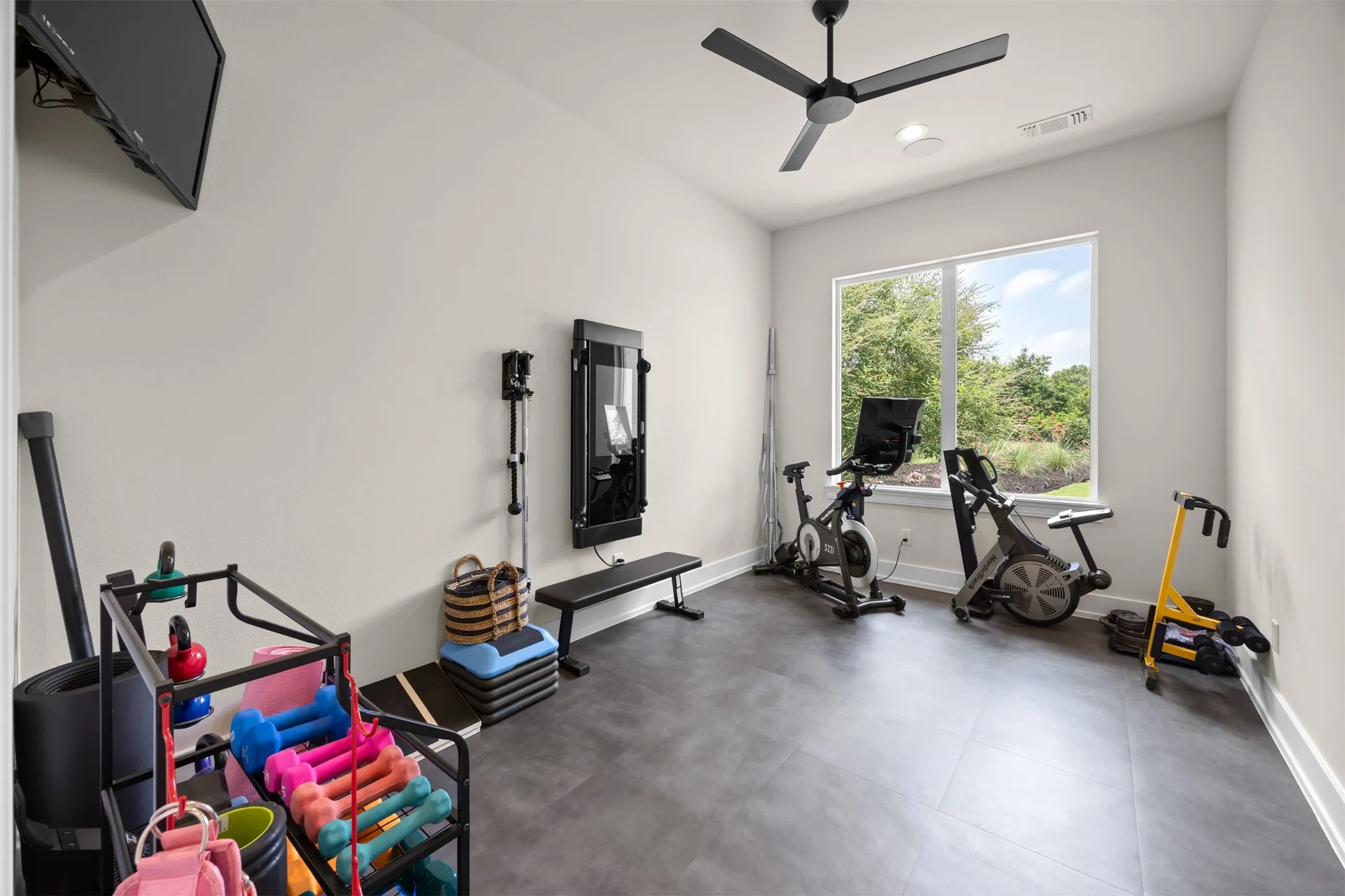 A versatile bonus room perfectly suited for a fitness studio, nursery, or private lounge. So nice to have options!