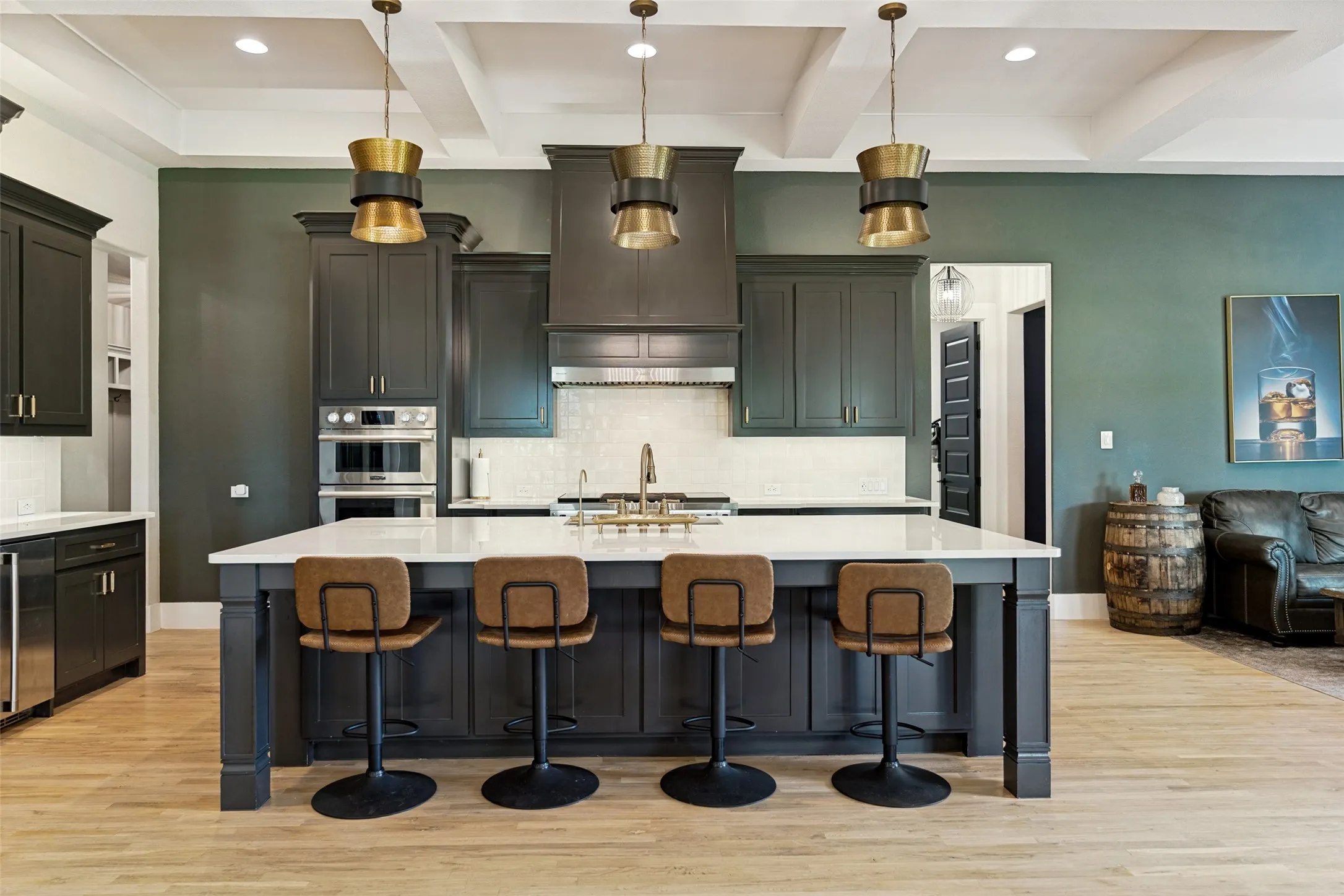 Front facing view of Kitchen