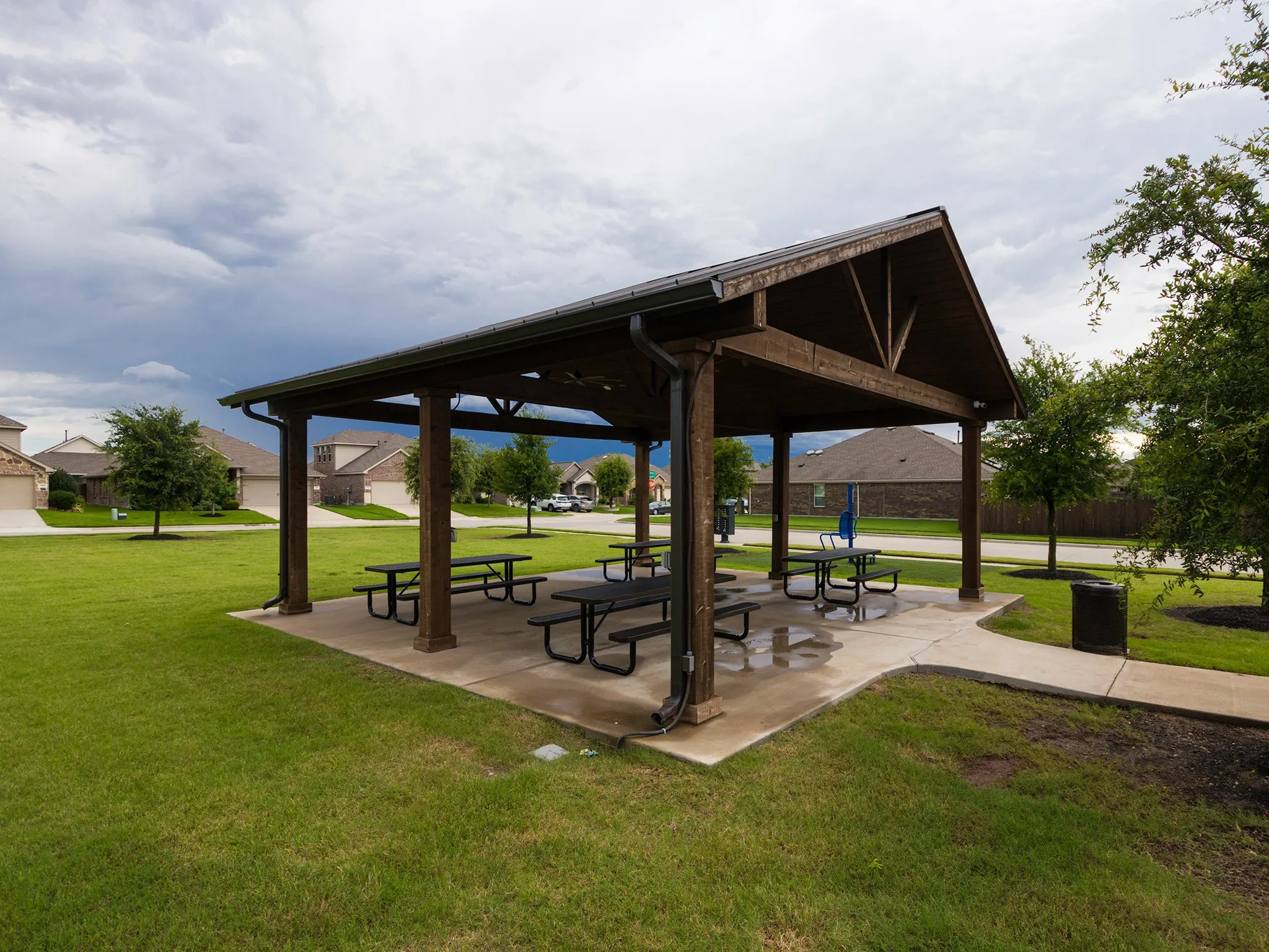 Community picnic area/