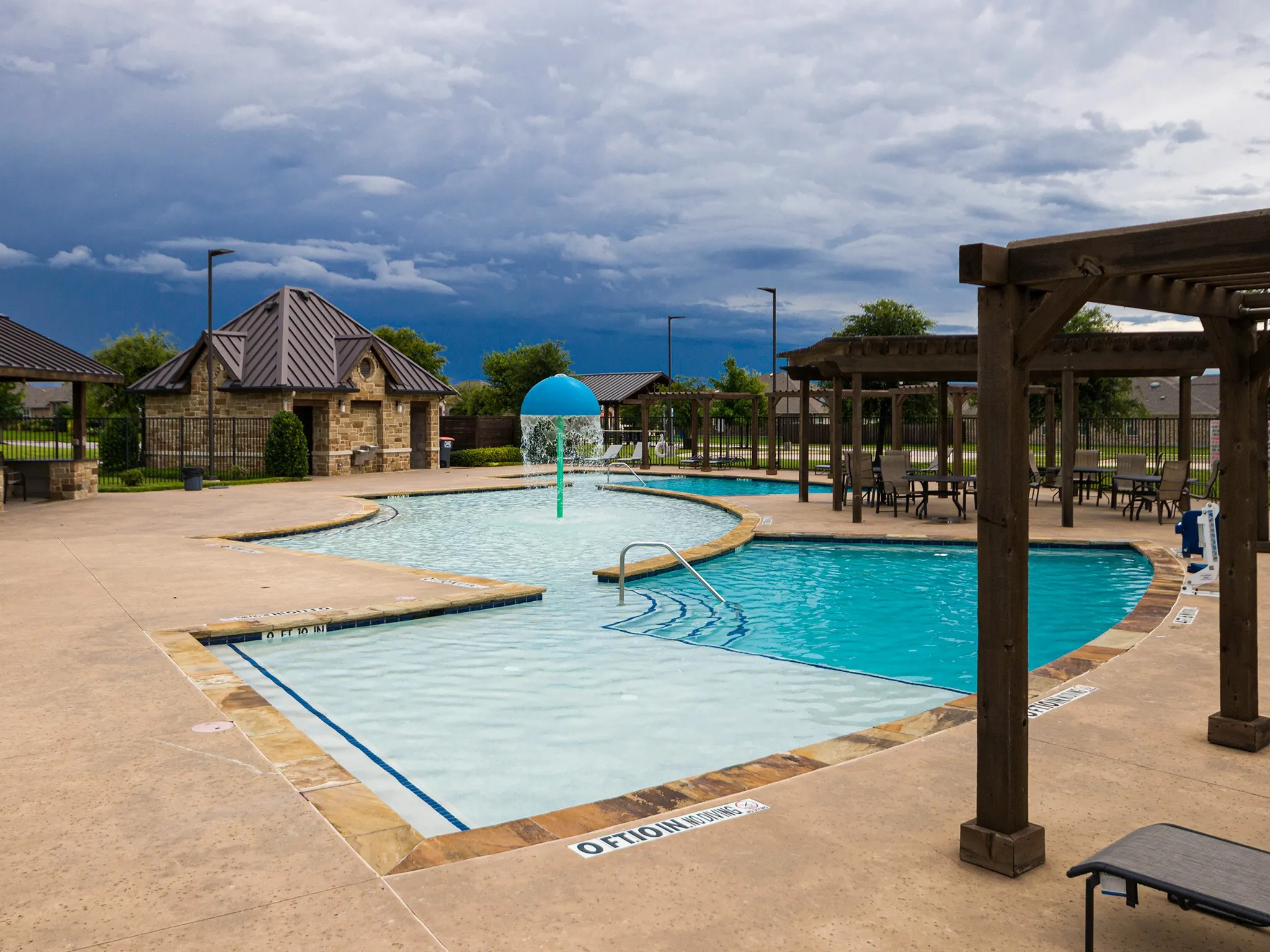 Community pool.