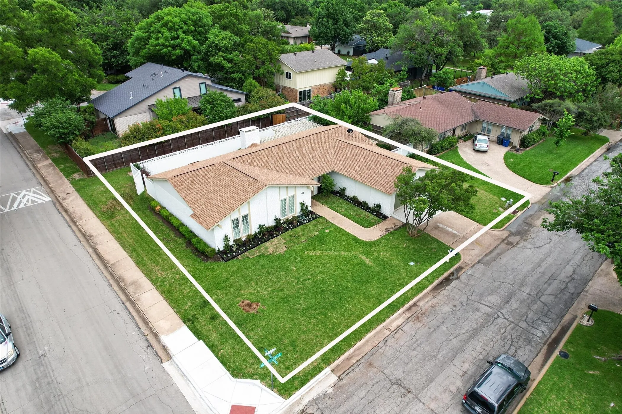 Aerial view