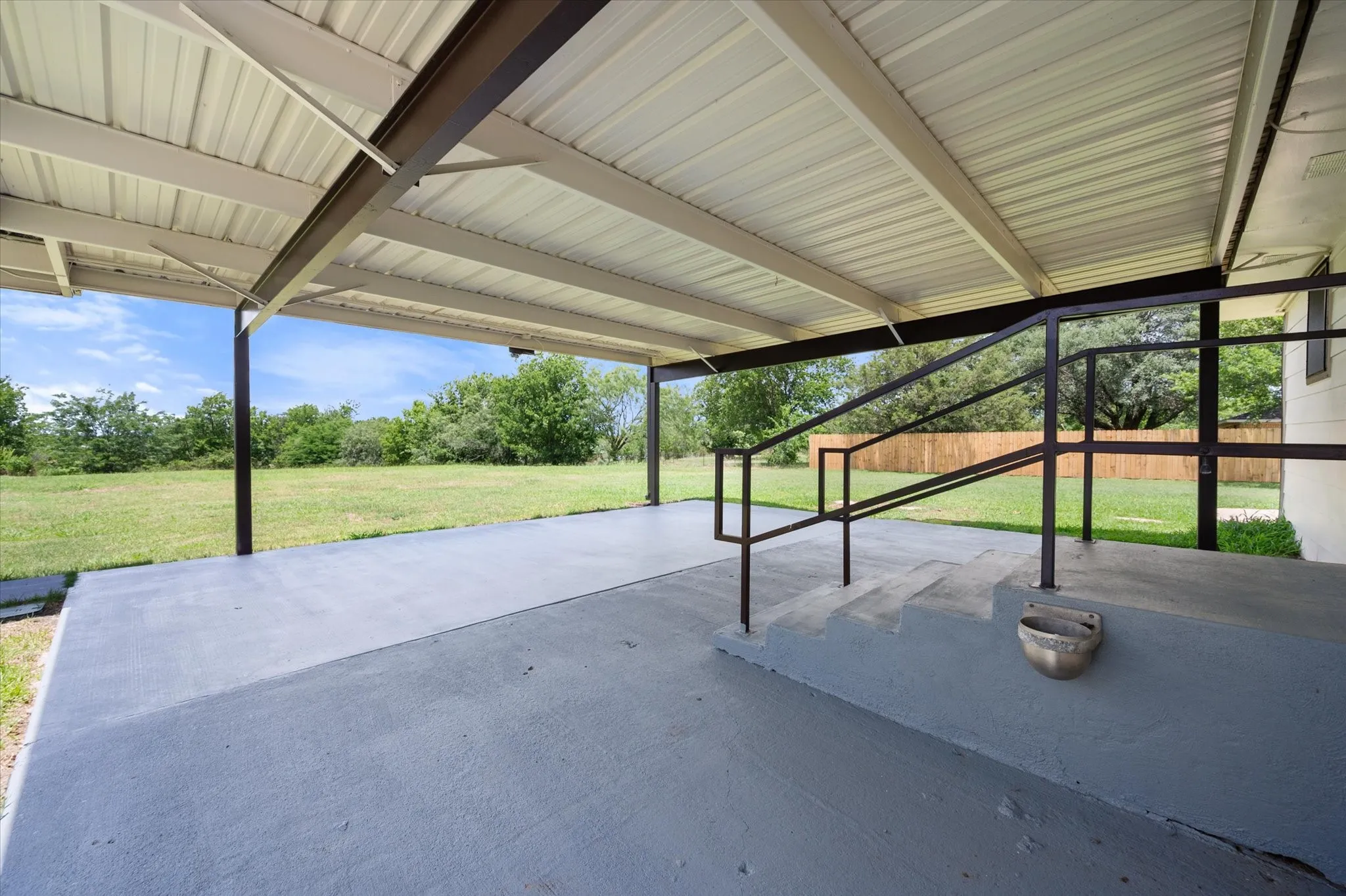Fantastic 27x27 Covered Patio