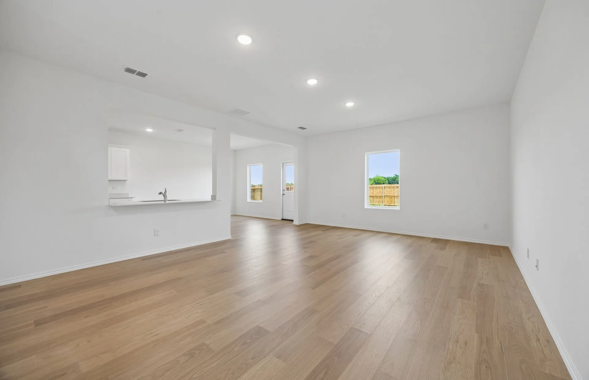 *Floorplan representation, not actual home - Open concept throughout main living areas