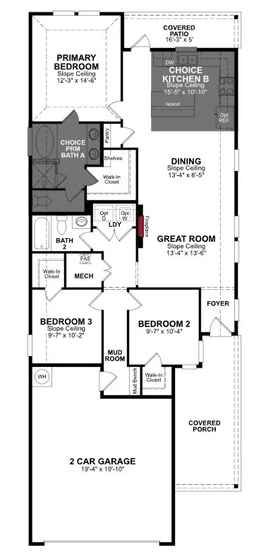 Beazer Homes Churchill Daisy Floorplan.
