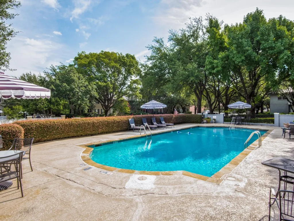 Enjoy summer fun at your swimming pool in the beautiful courtyard.