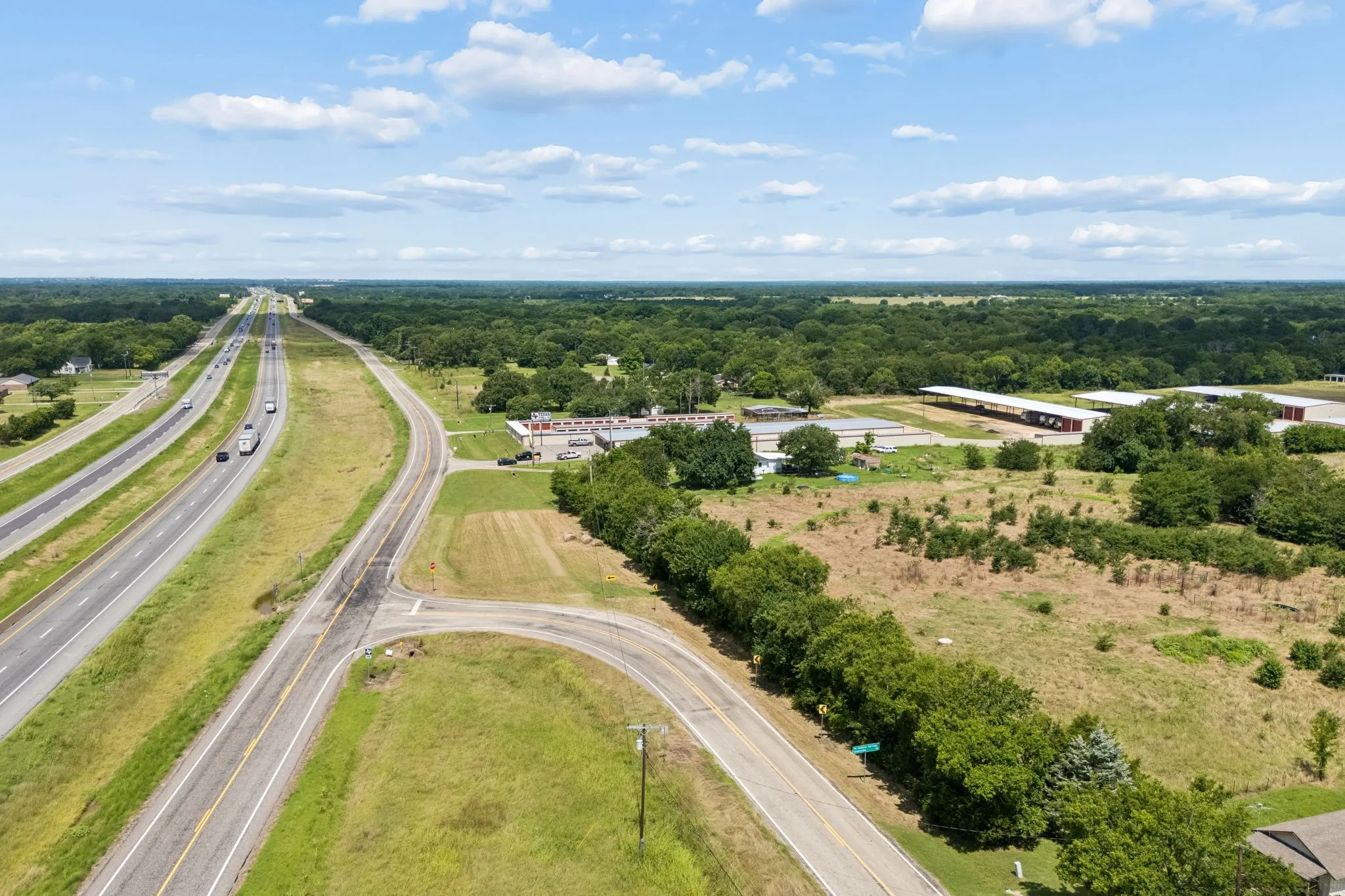 Highway fontage