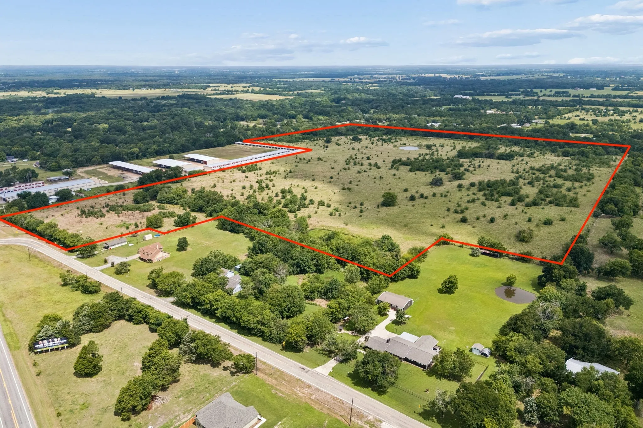 63 acres off I-30 frontage