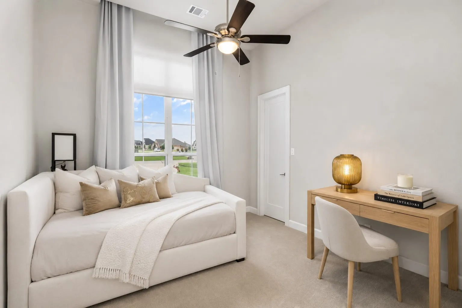 Room furniture is virtually staged.