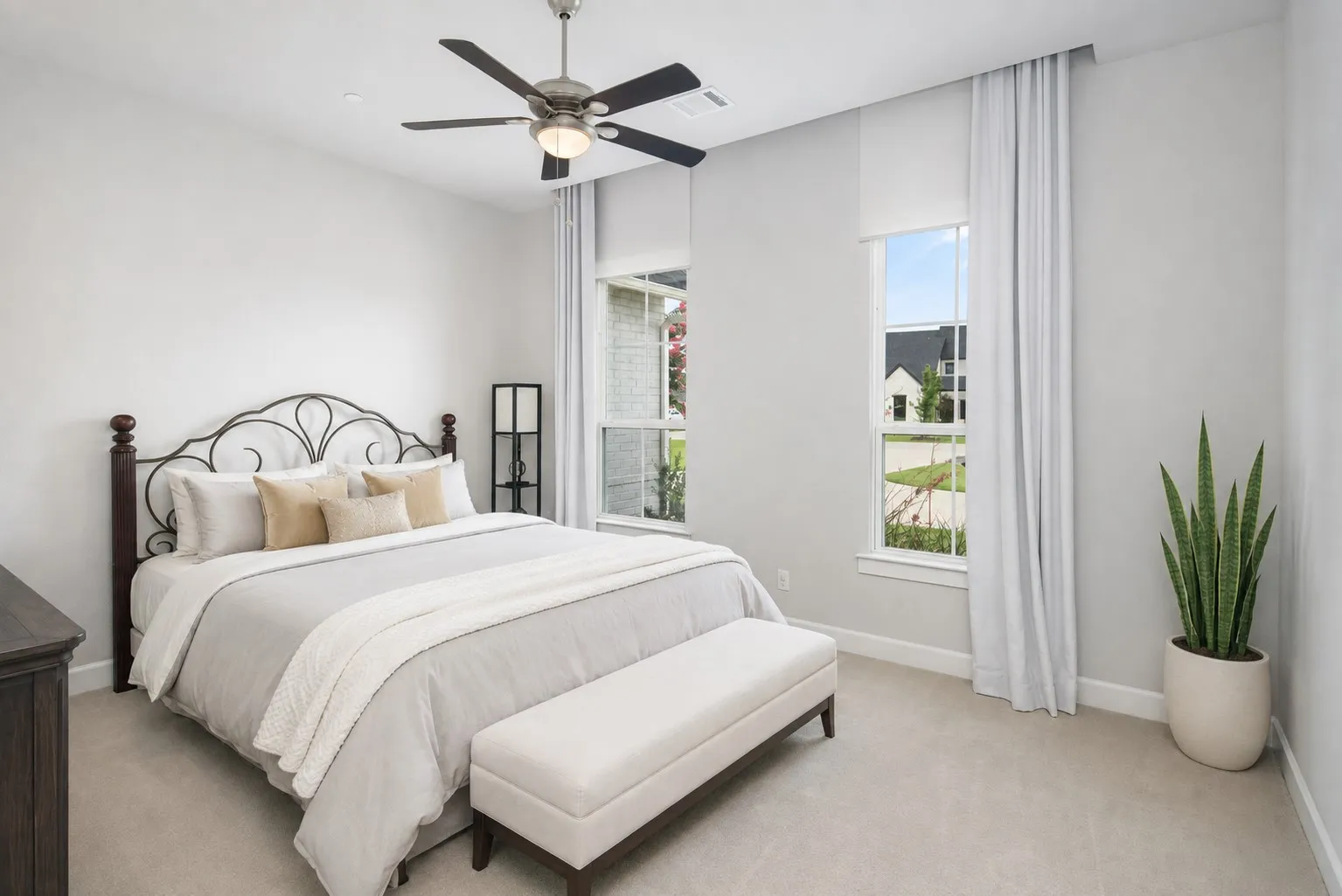 Room furniture is virtually staged.