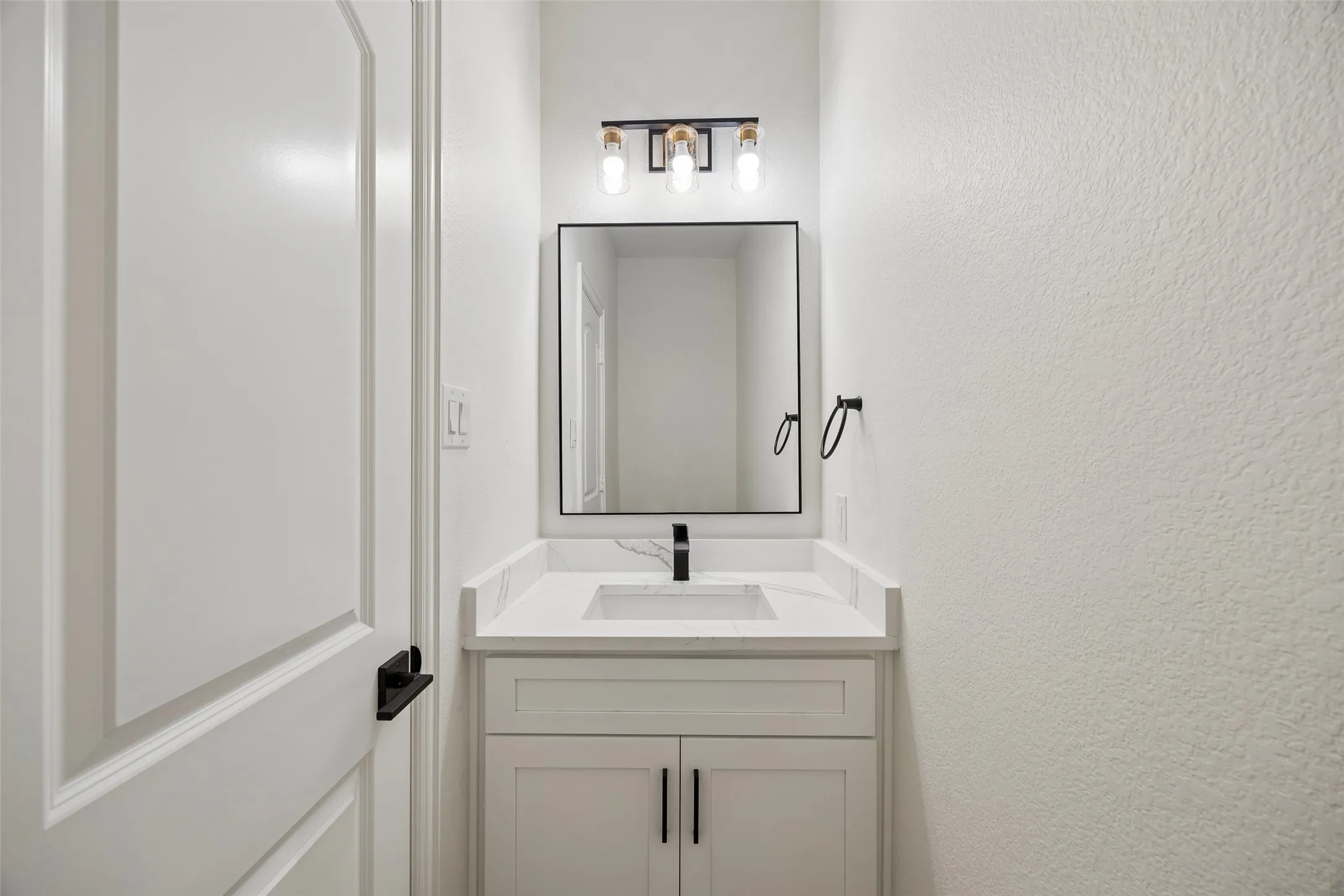 Downstairs half bath