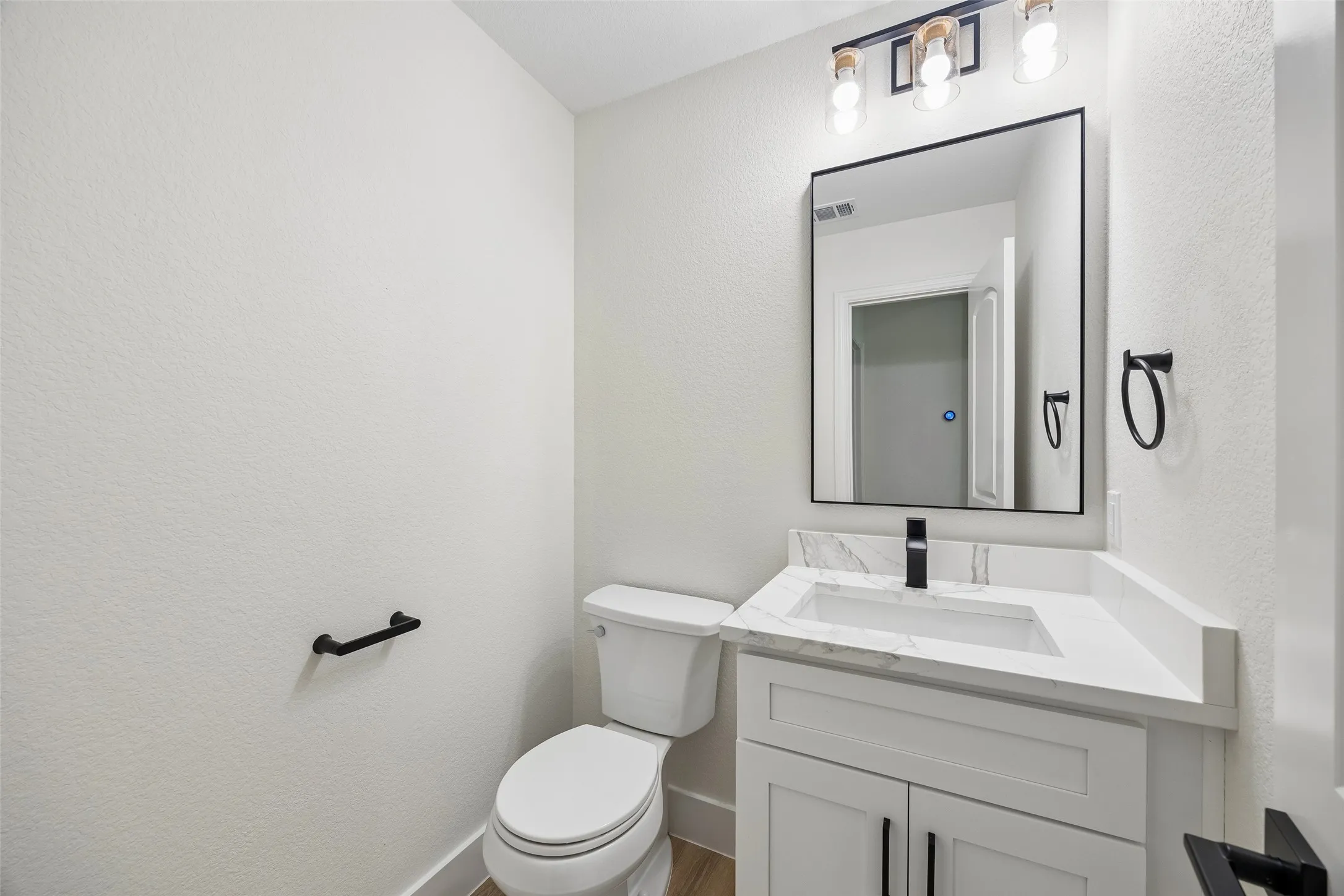 upstairs half bath