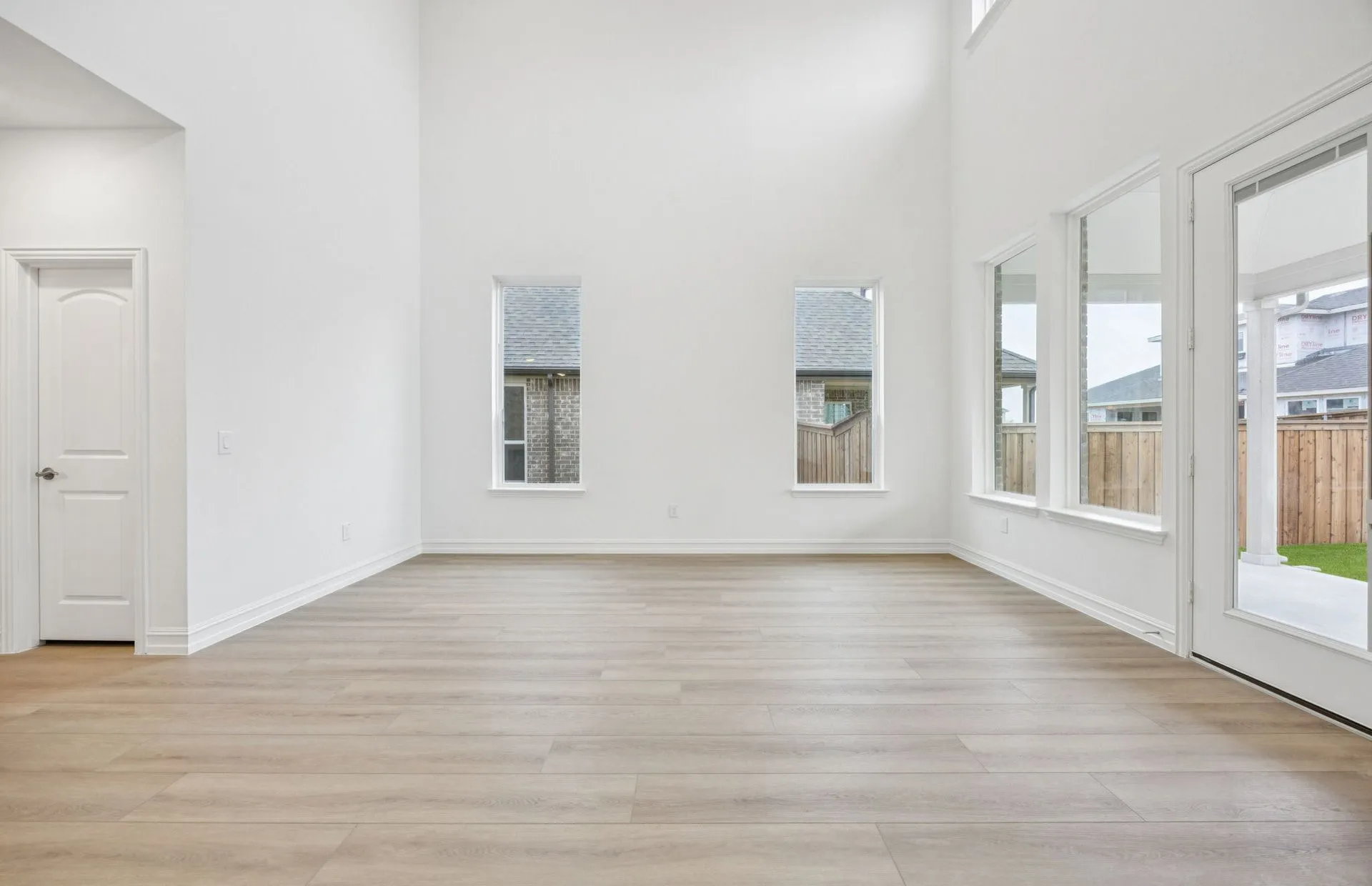 *Floorplan representation, not actual home - Gathering room with view of main living areas