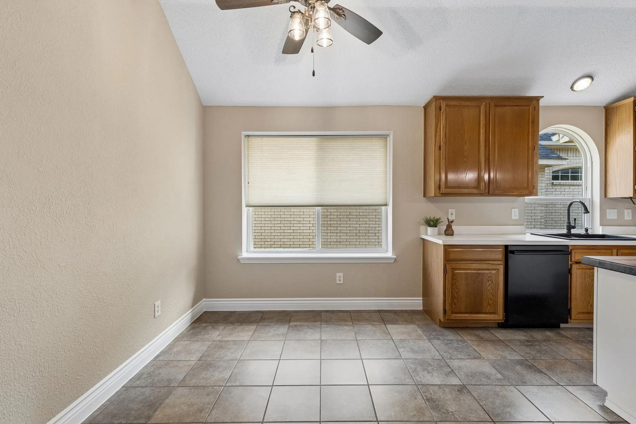 Another view of the breakfast nook.