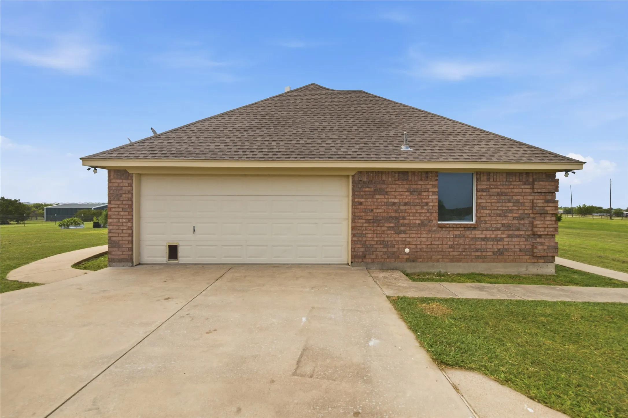 Left side of House
Garage View