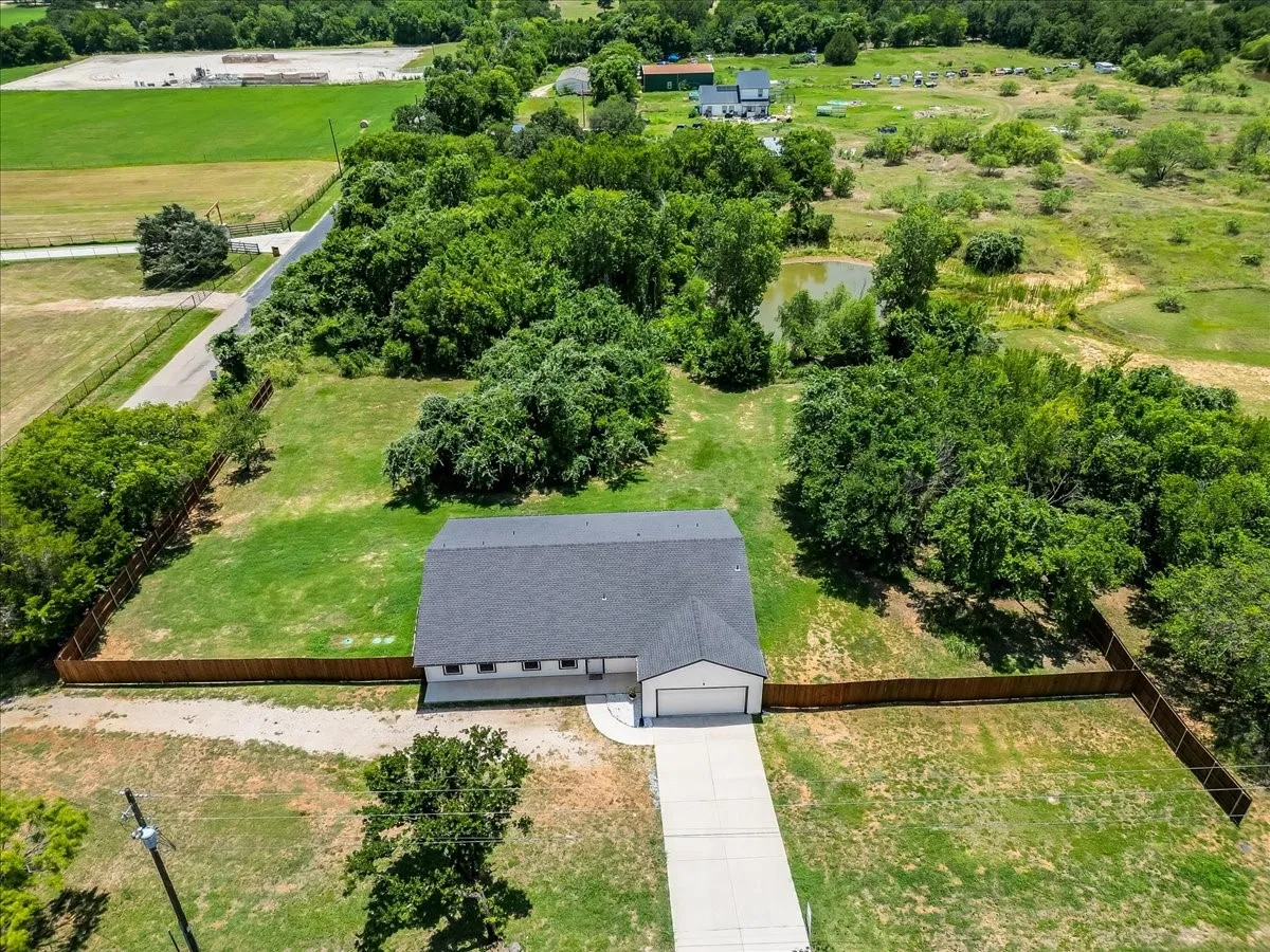 Single-story residence featuring an attached garage and a concrete driveway