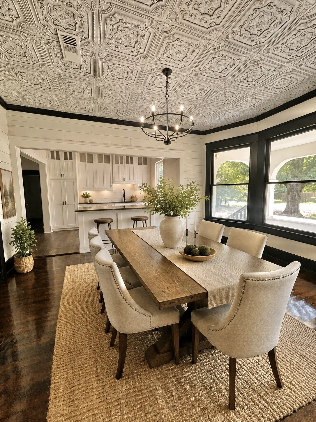 Virtually staged to show room potential.