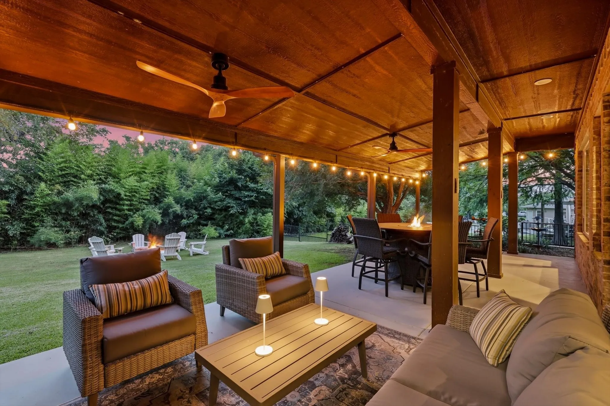 When it was extended, it was built to support a hot tub at the far end.
