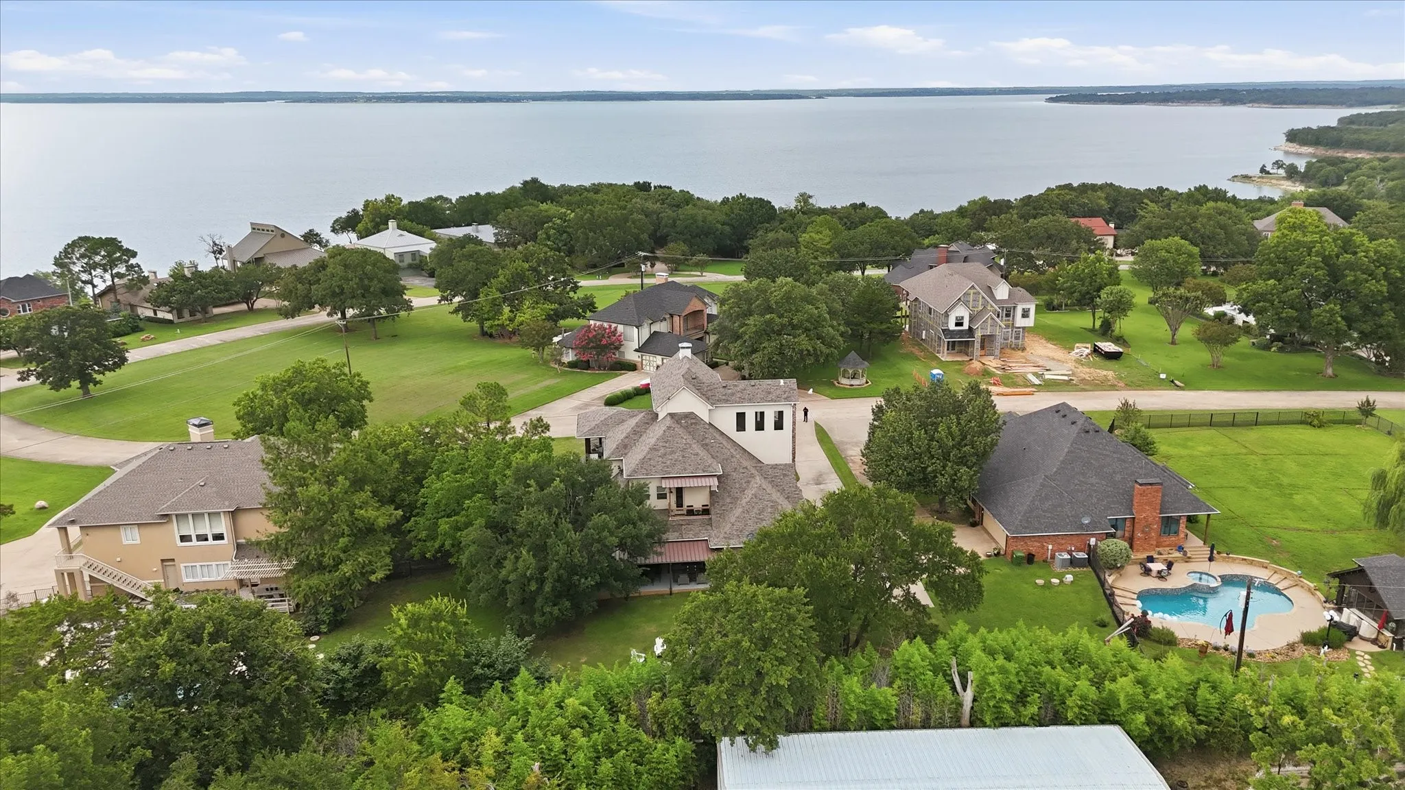 The panoramic views of Lake Texoma are breathtaking!