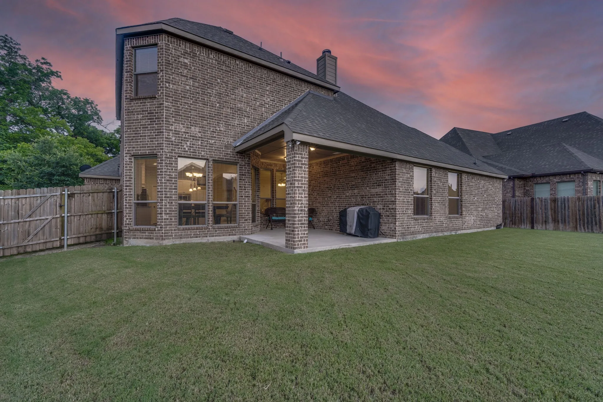Take heart in knowing this is a low maintenance home thanks to the home being 100% bricked.