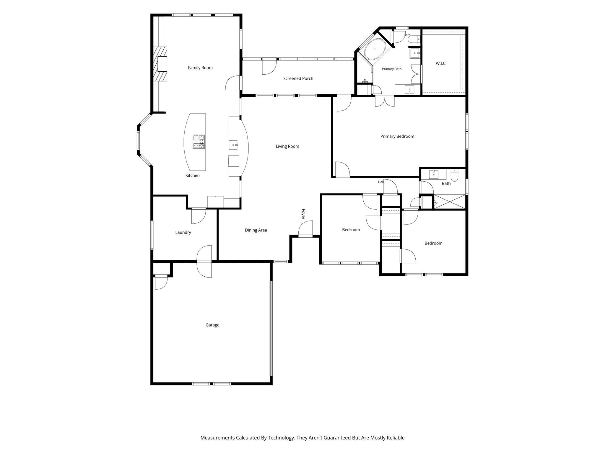 1125 Madlynne Drive, Cedar Hill, TX  75104 - Floorplan