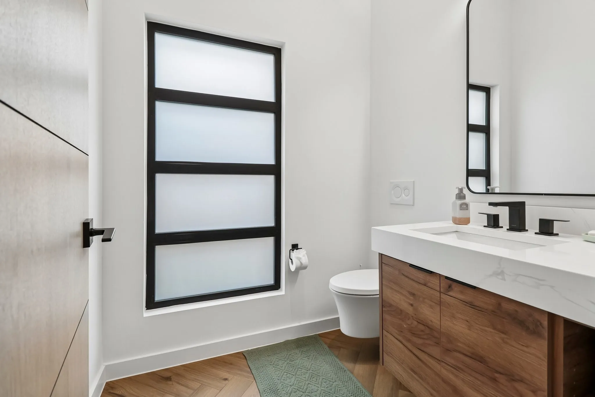 Half Bath on the First Floor