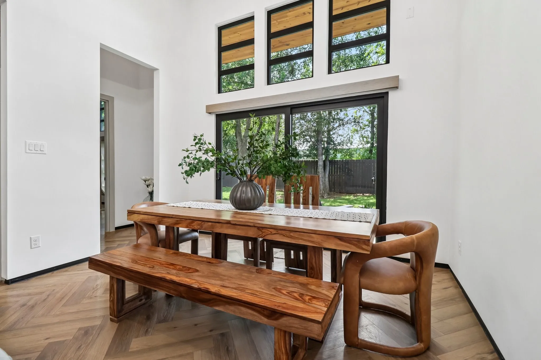 Open and Bright Dining Area