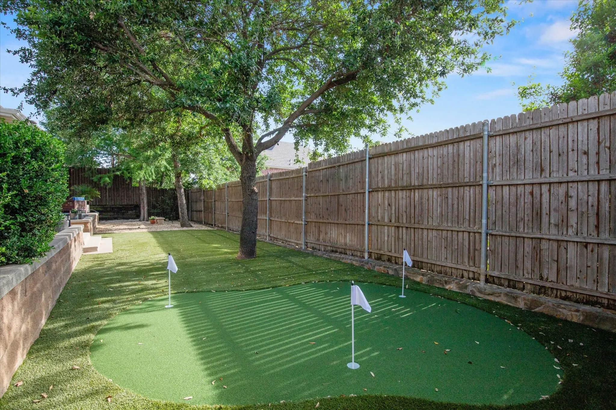 Putting green!