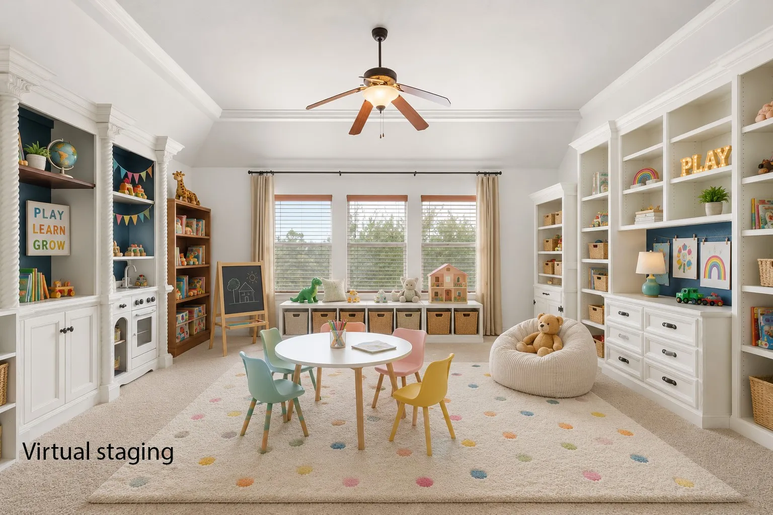 Virtual staging