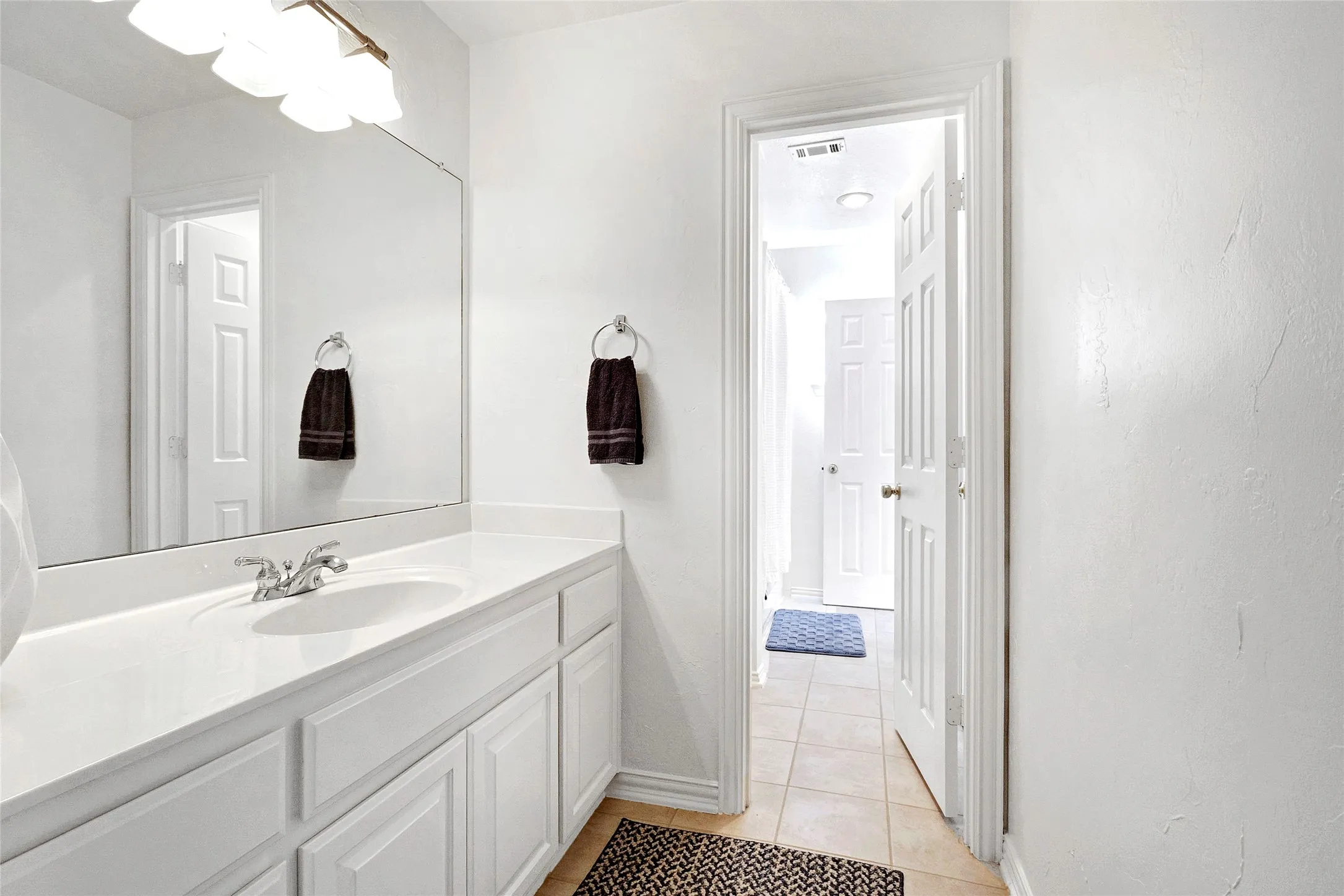 Part of the Jack and Jill bath