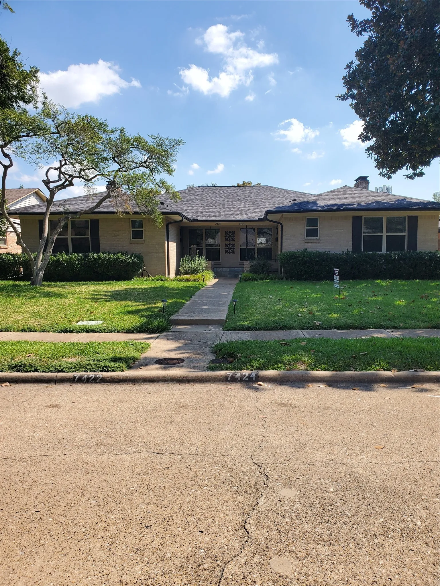 Front of property