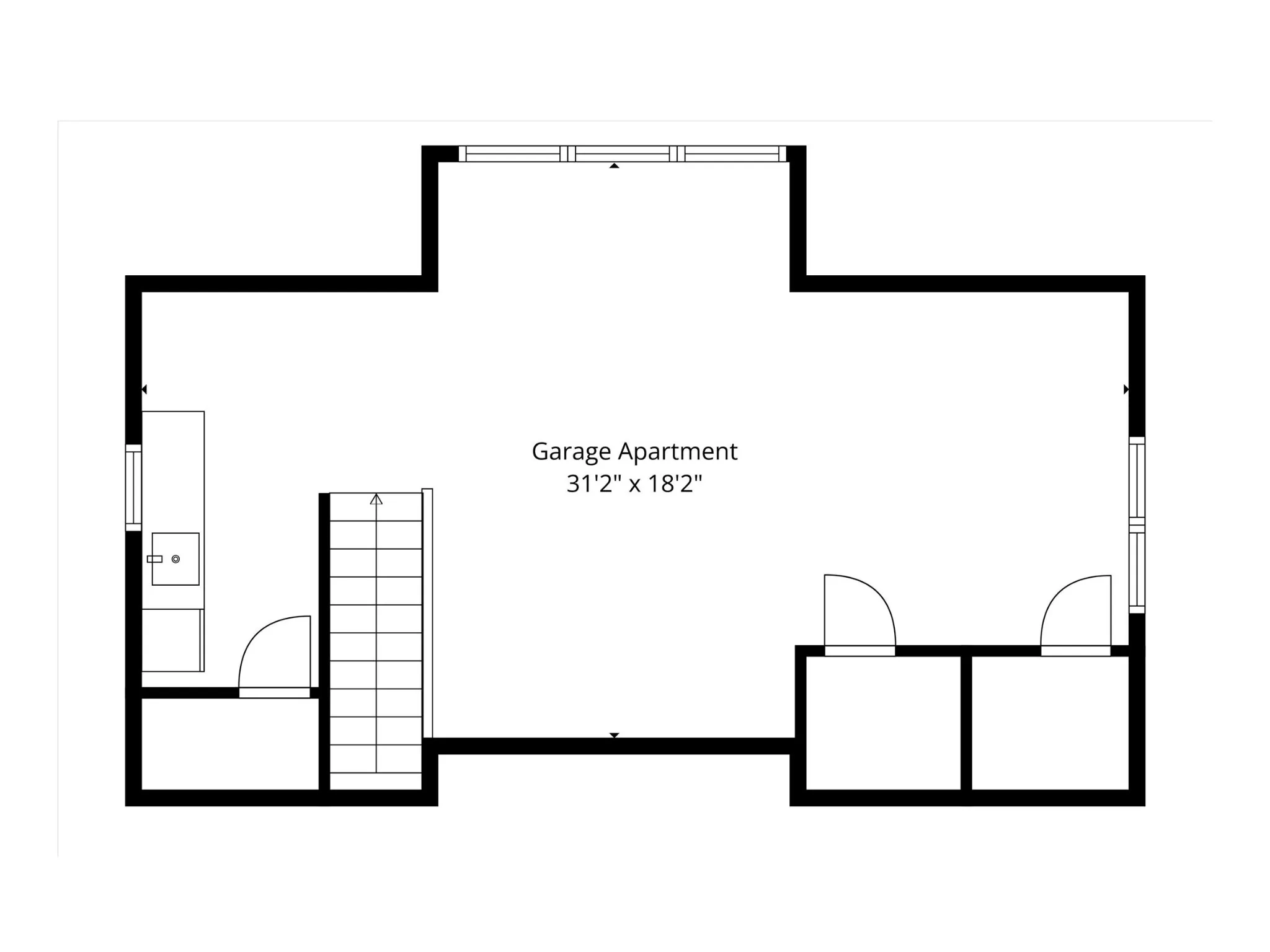 Second Floor - Garage Apartment