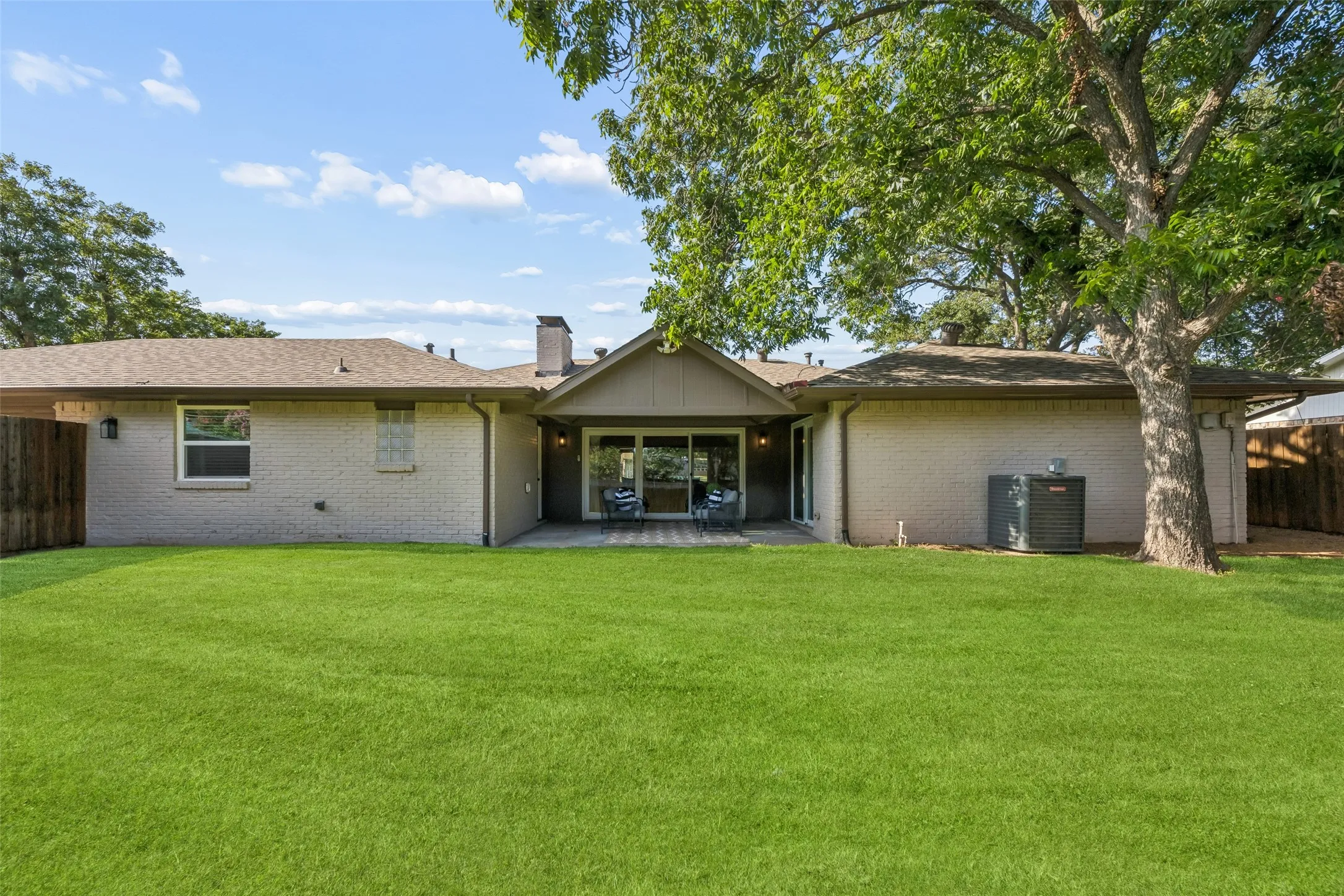 The backyard! Want a pool? Check. Want a garden? Check. Need play space? Check. Need fido space? Check. You can have it all!