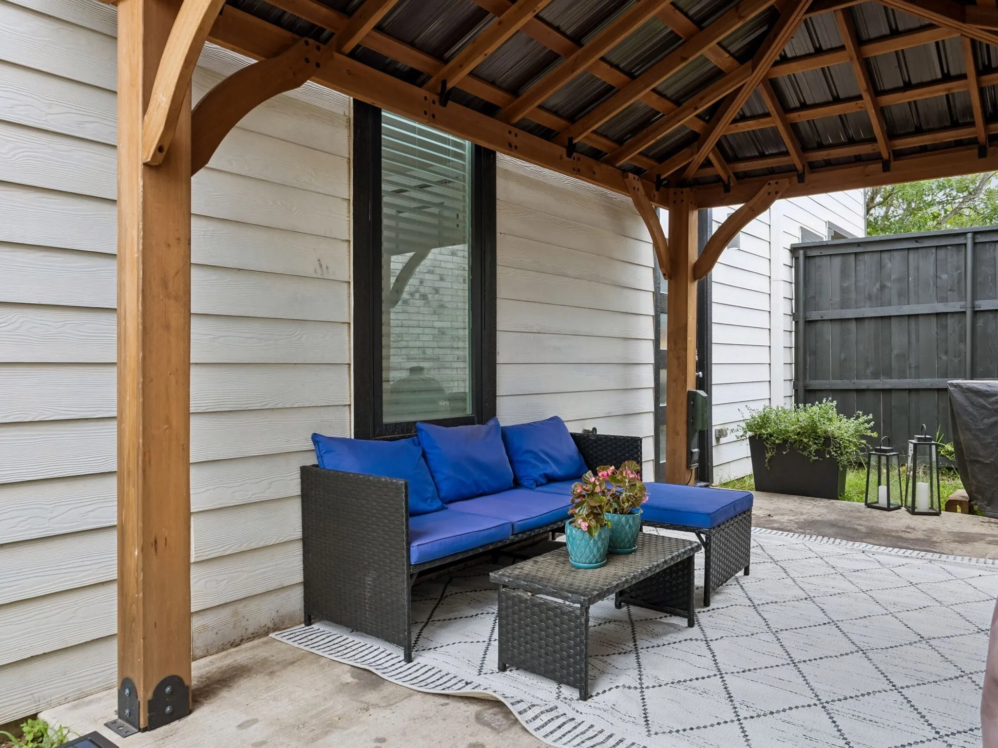 Easy access from living as well as garage.