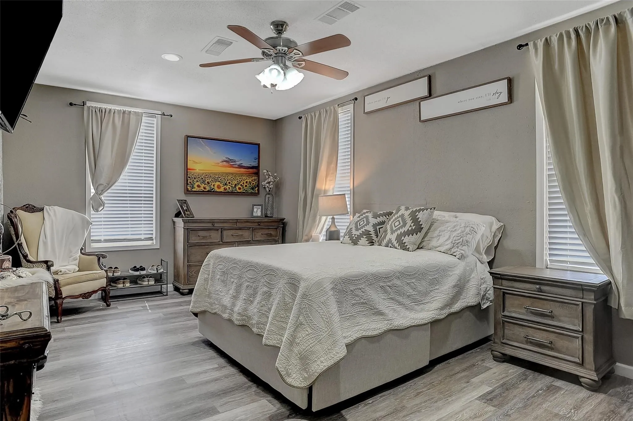 Single family home - bedroom.