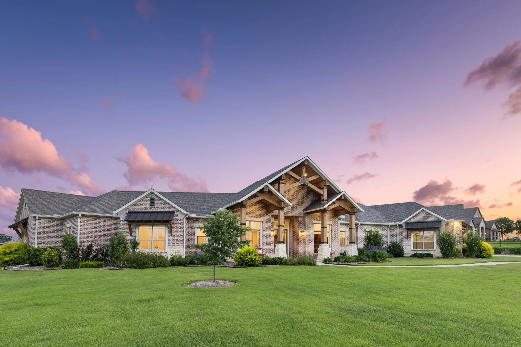 Impeccably designed, this custom single-story Craftsman estate showcases distinctive character, timeless architectural detail, and superior quality. Built on 2 pristine acres with no HOA.
