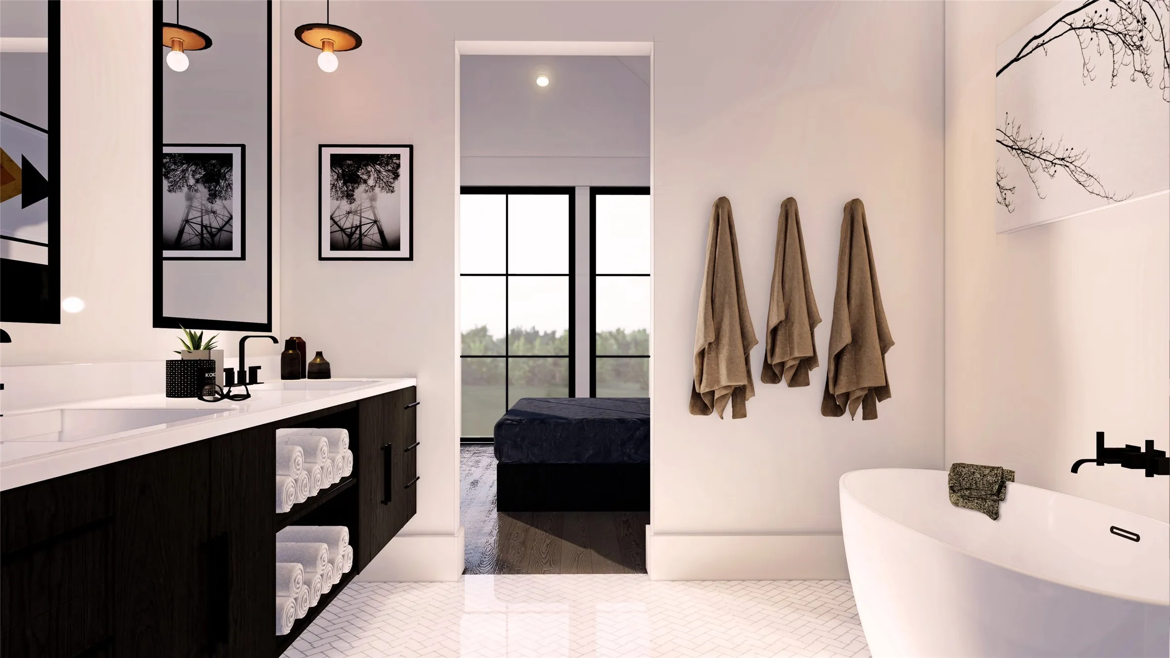 Architect rendering-Villa Five is under construction