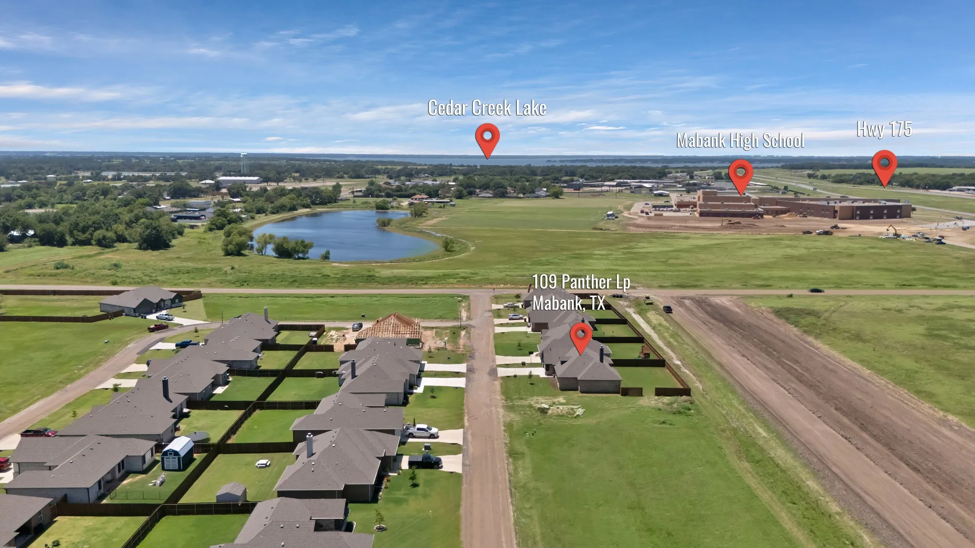 Single Family Residence For Sale in Kaufman County , 109 Panther Loop, Mabank, Texas 75147, 3 Bedroom, 2 Bathroom, 2 Garage spaces, 1,887 Sqft, built in 2025, mls#21313856, Real Estate Agent in Mabank, Homes For Sale in Kaufman county, Homes For Sale in Mabank, Realtor in Mabank Texas, Real Estate Brokerage Independent Realty Texas, Luminita Cordes Realtor