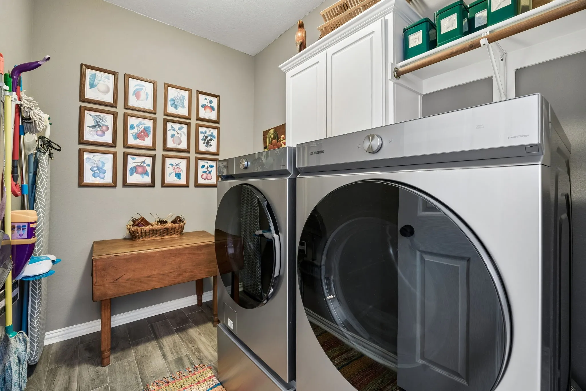 oversized laundry room