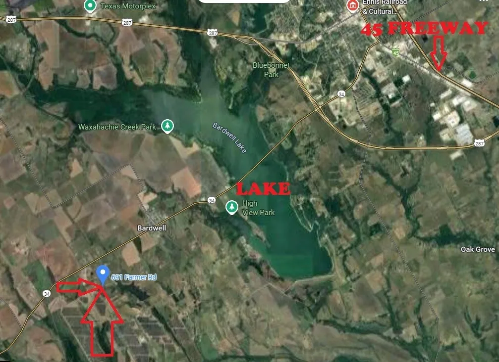 Improved Land For Sale in Ellis County , 691 FARMER Road, Ennis, Texas 75119, 0, 0, Garage spaces, 0 Sqft, built in 0, mls#21314109, Real Estate Agent in Ennis, Homes For Sale in Ellis county, Homes For Sale in Ennis, Realtor in Ennis Texas, Real Estate Brokerage Independent Realty Texas, Luminita Cordes Realtor