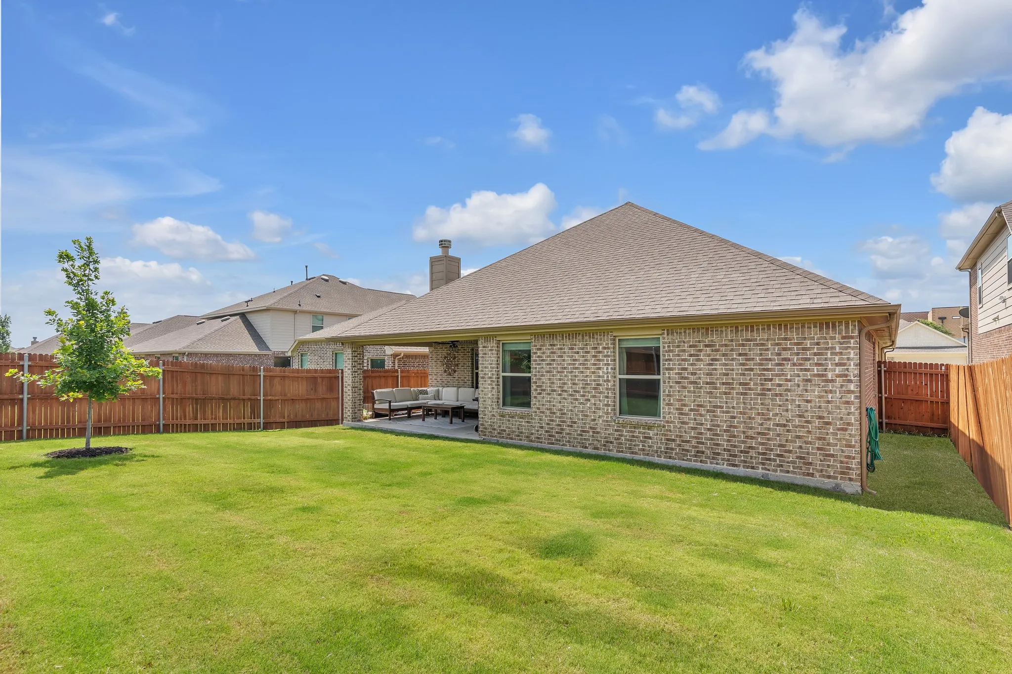 Lawn area