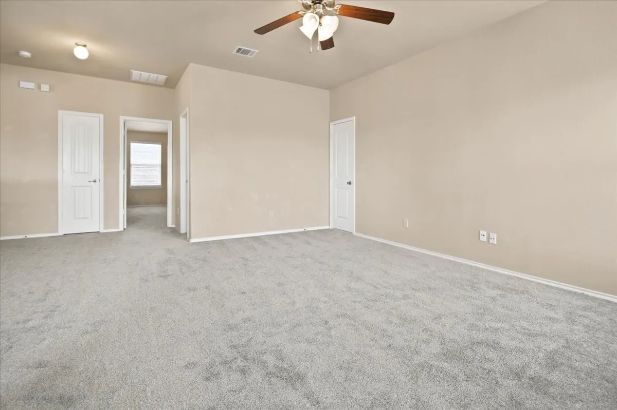 Expansive gameroom upstairs!