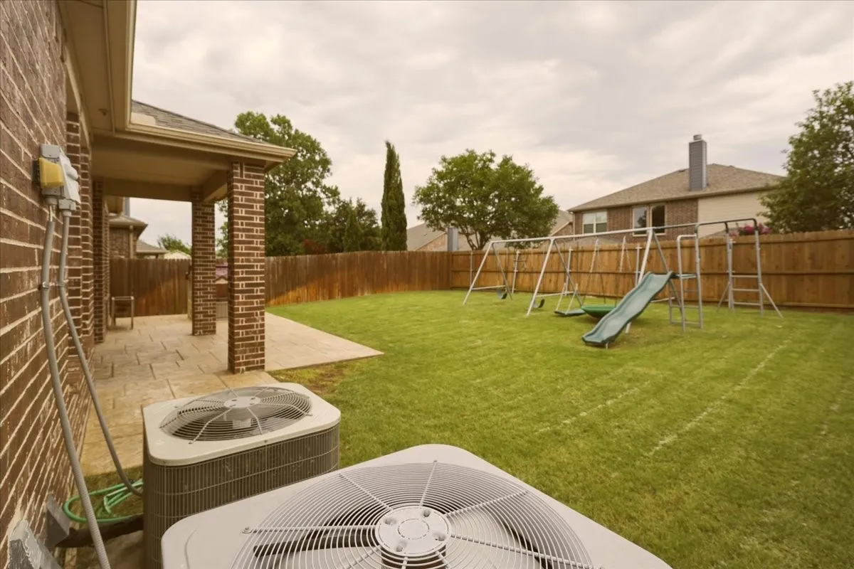 Great interior lot, large backyard.