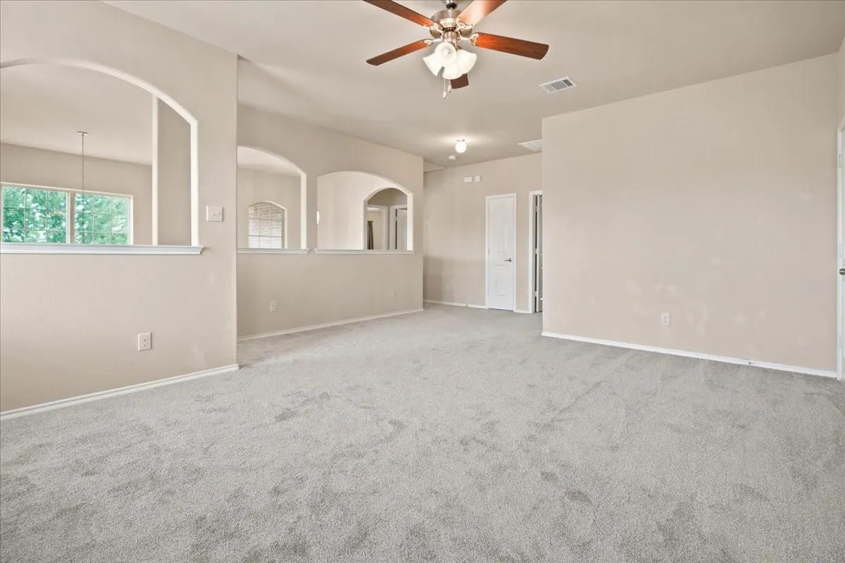 Another angle of the game room upstairs.