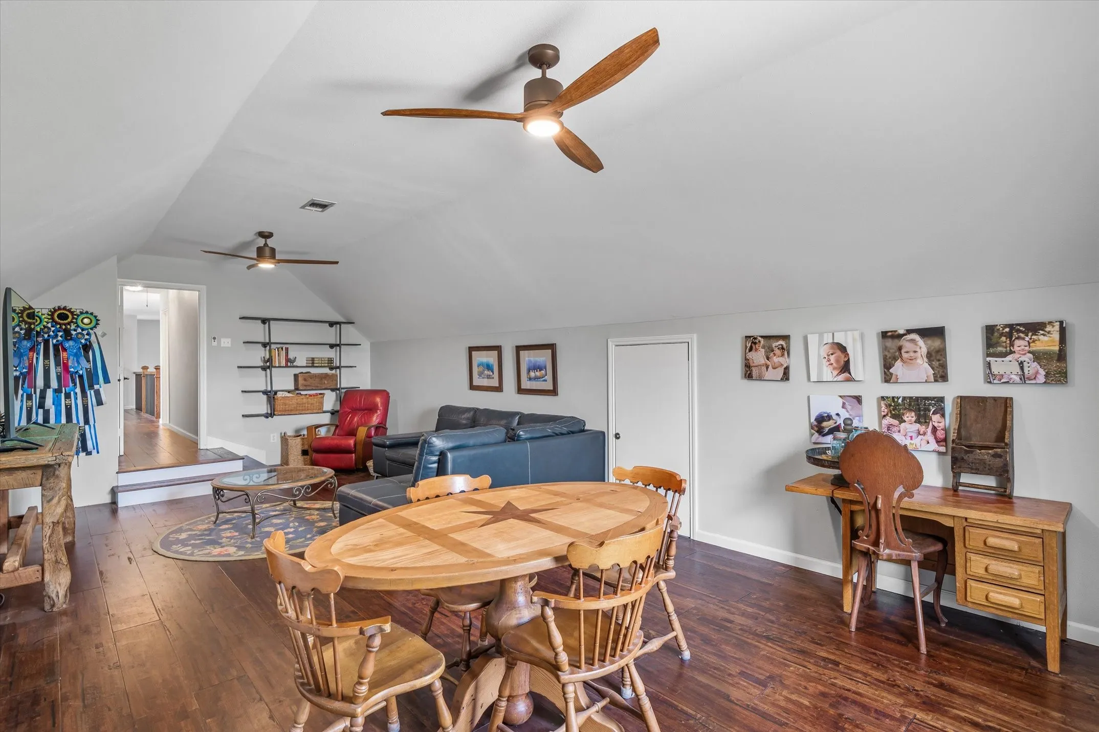 Upstairs family room