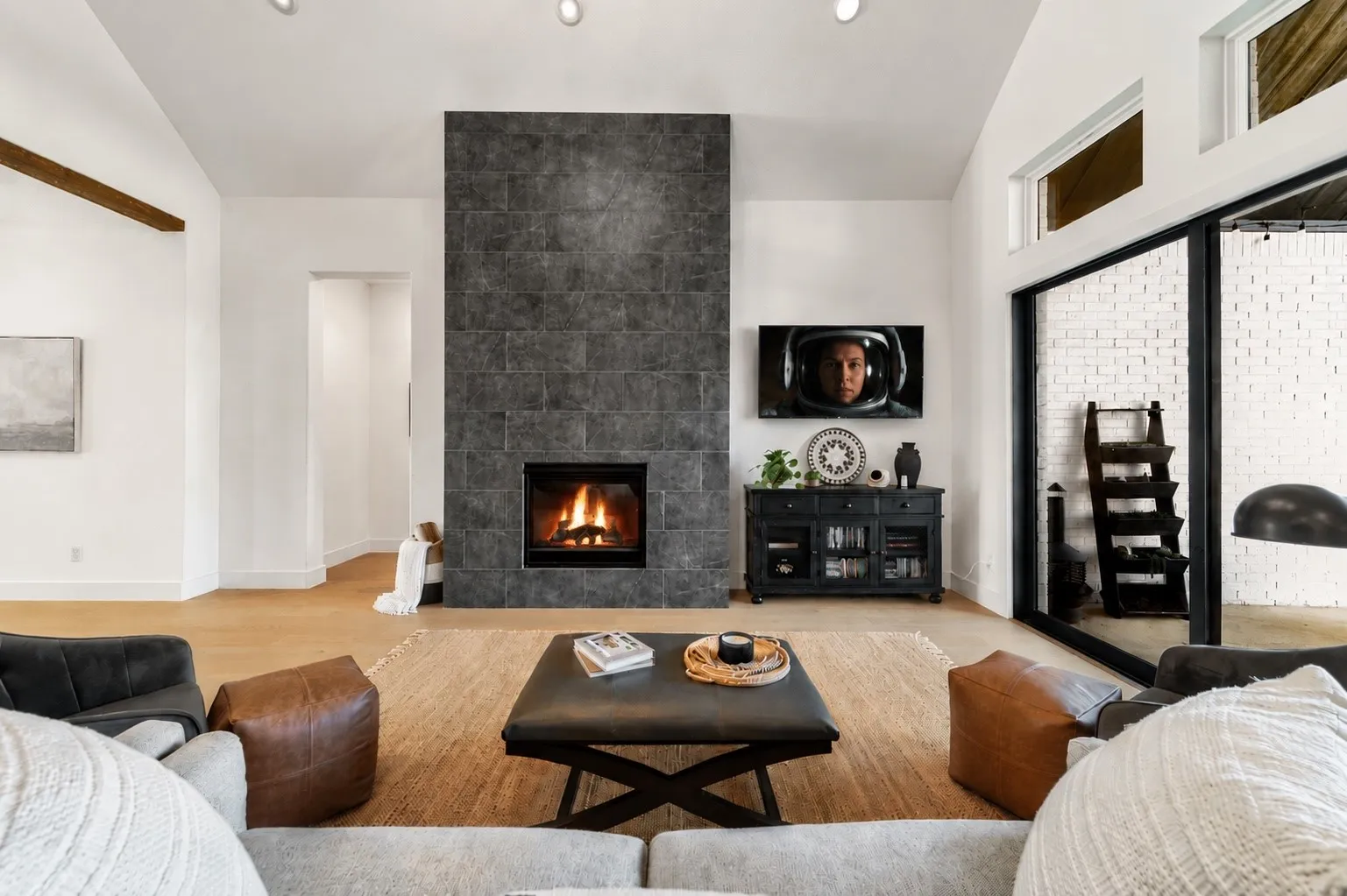 The open-concept design keeps everyone connected while offering seamless flow between the kitchen, dining and living spaces. Some accents were Virtually Staged.