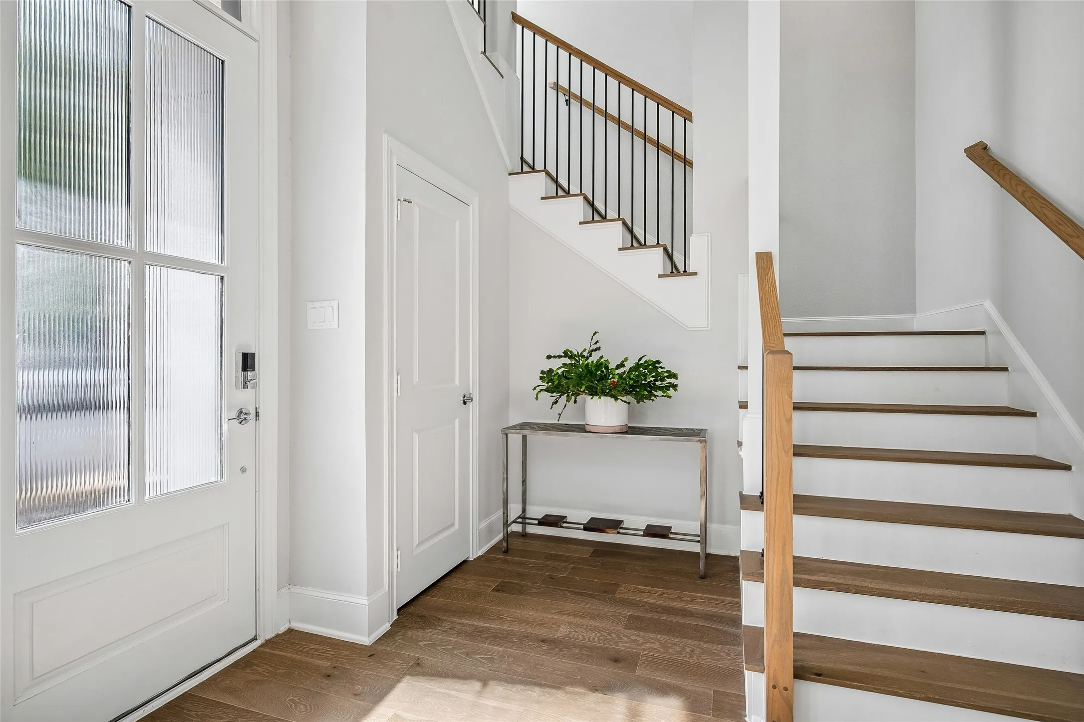 Wrap Staircase lines up Perfect for Future Elevator or Tube