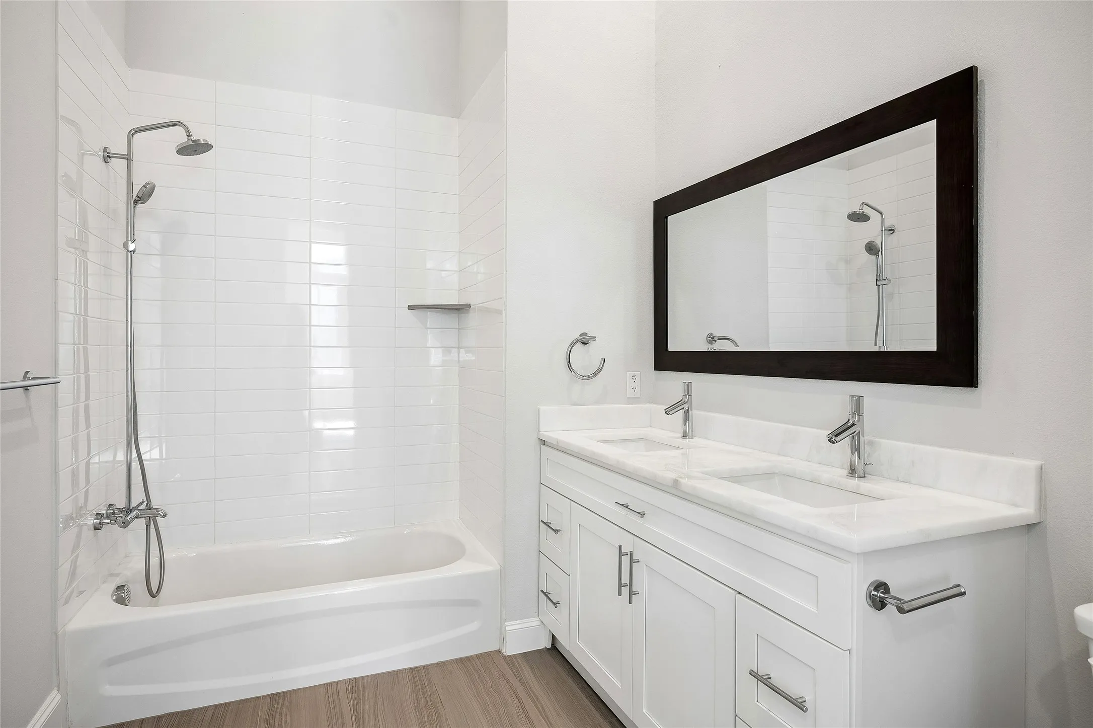 Nice bath and closet on first floor