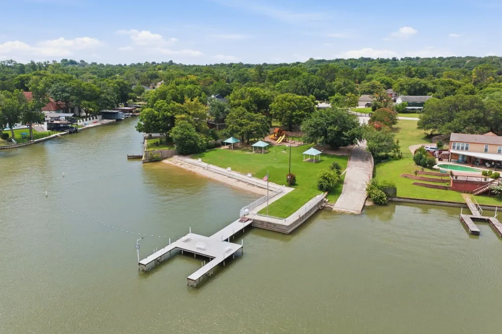 Community park, beach and boat ramp